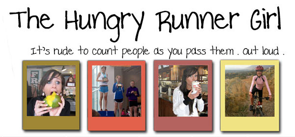 The hungry runner girl