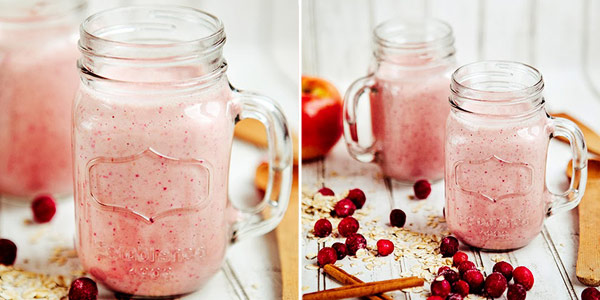 Cranberry-Oatmeal-Breakfast-Smoothie