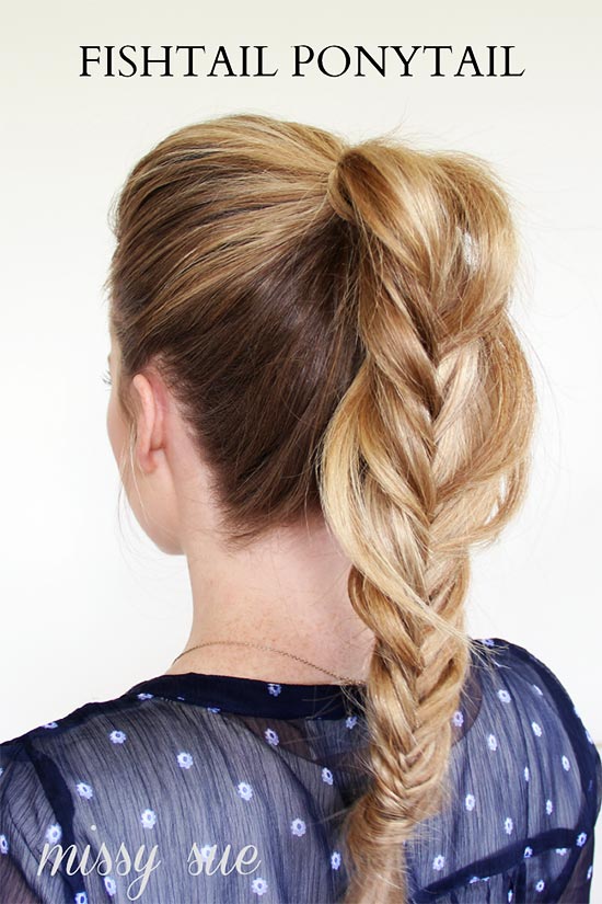 braided-fishtail-ponytail